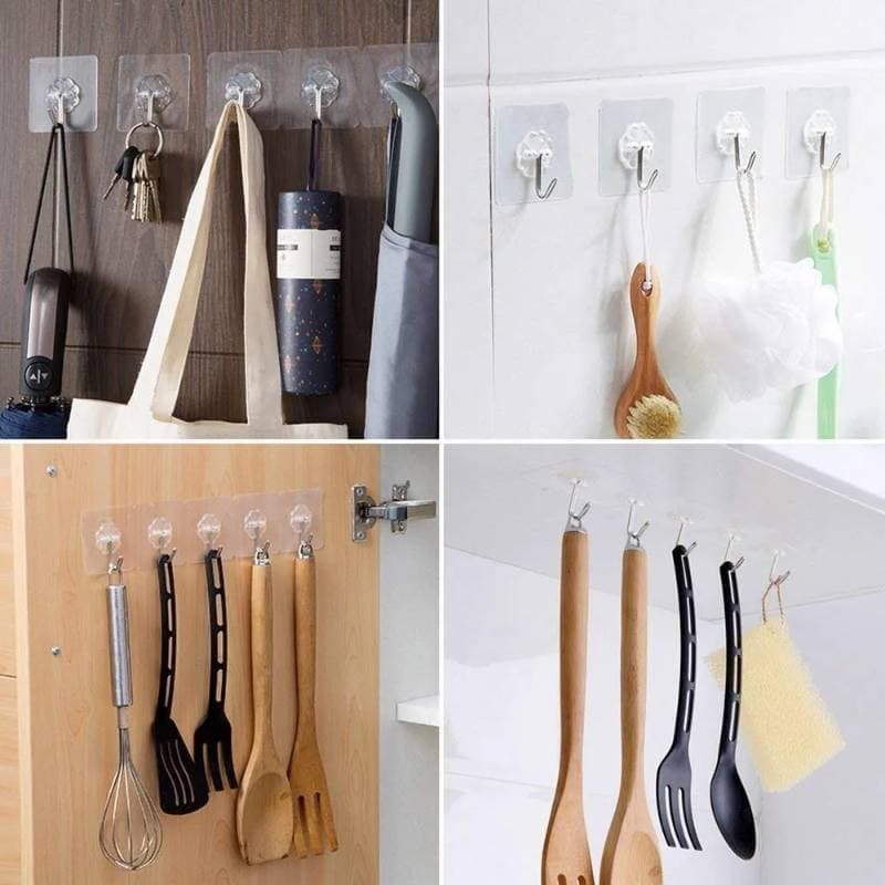 Adhesive Hooks 5pcs thumbnail 2