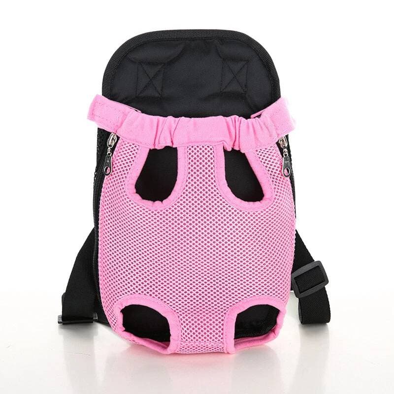 Pet Cat Dog Carrier Backpack (Pink) thumbnail 3